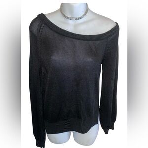 Michelle Mason black Sweater Top